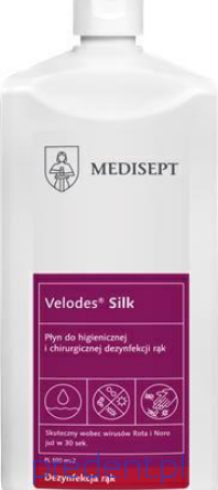Płyn do dezynfekcji rąk Velodes Silk 500ml
