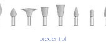 Gumki do polerowania ceramiki i porcelany szare 1szt.