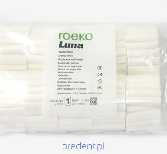 Wałeczki dentystyczne Luna 1 500szt.