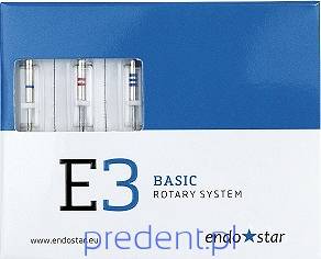 Endostar E3 Basic Rotary System – pilniki rotacyjne