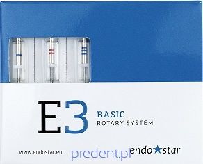 Endostar E3 Basic Rotary System – pilniki rotacyjne